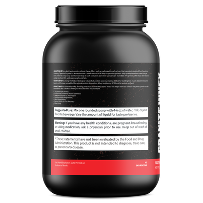 Granite Whey - Whey Isolate/Concentrated Blend – Chocolate Peanut Butter (2lb)