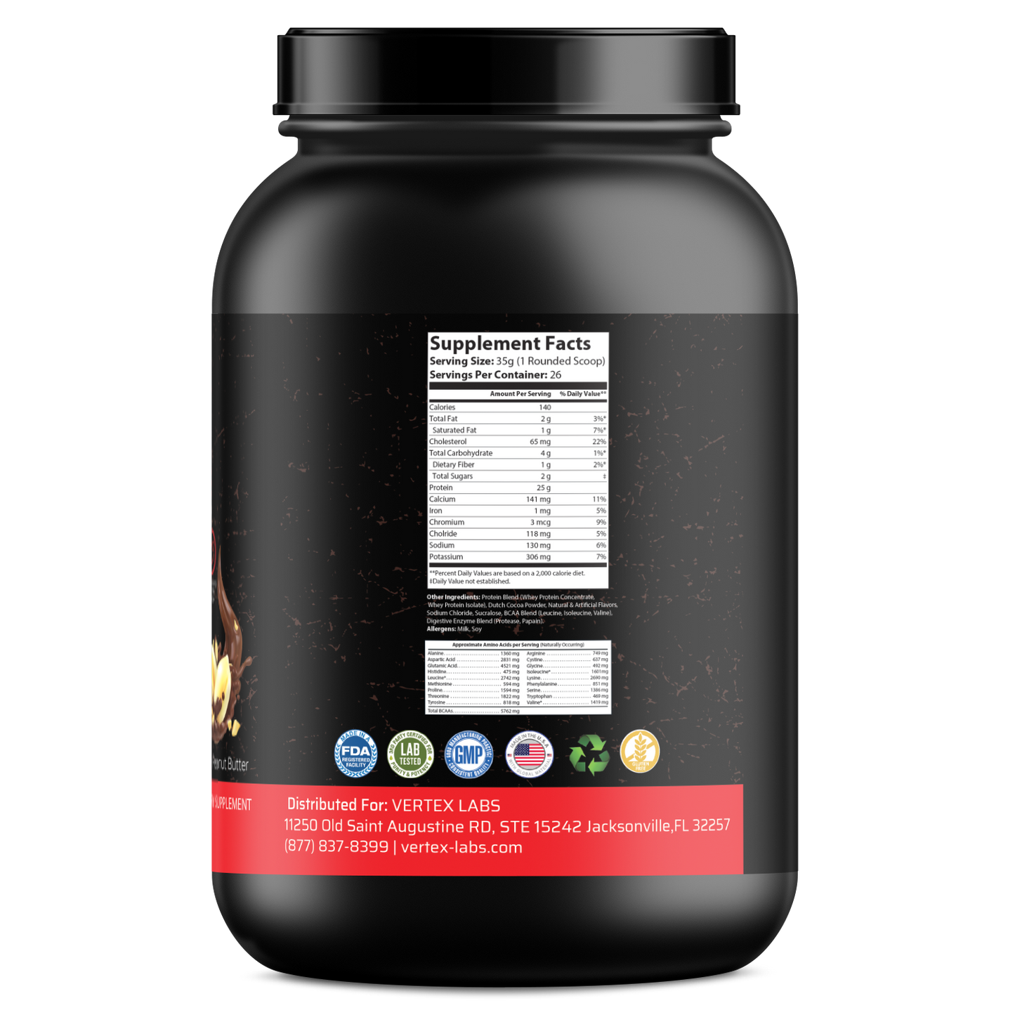 Granite Whey - Whey Isolate/Concentrated Blend – Chocolate Peanut Butter (2lb)