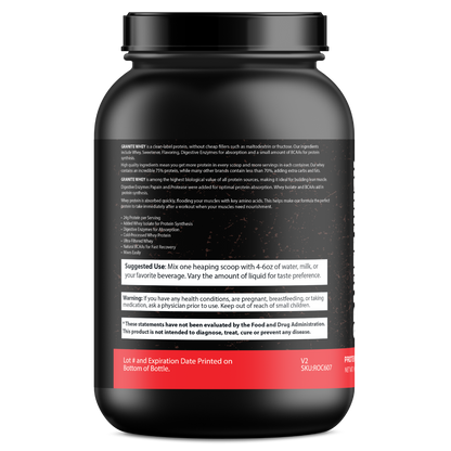 Granite Whey - Whey Isolate/Concentrated Blend – Chocolate Milkshake (2lb)