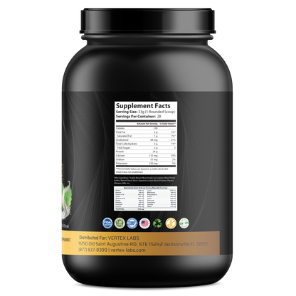 Granite Whey - Whey Isolate/Concentrated Blend – Vanilla with Stevia (2lb)