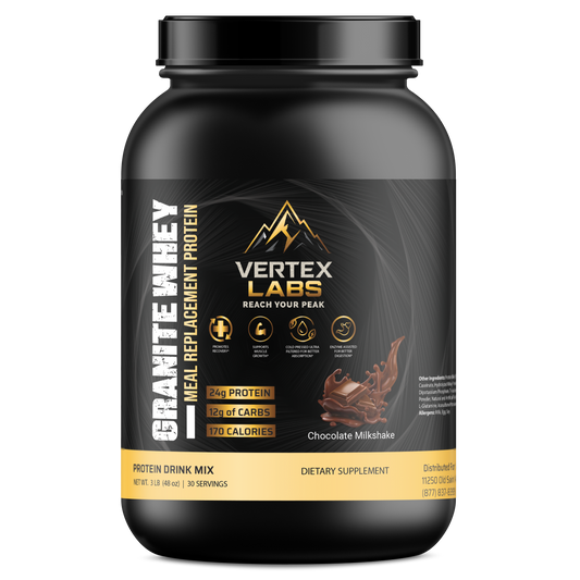 Granite Whey Meal Replacement Protein - Chocolate Milkshake (3lb)