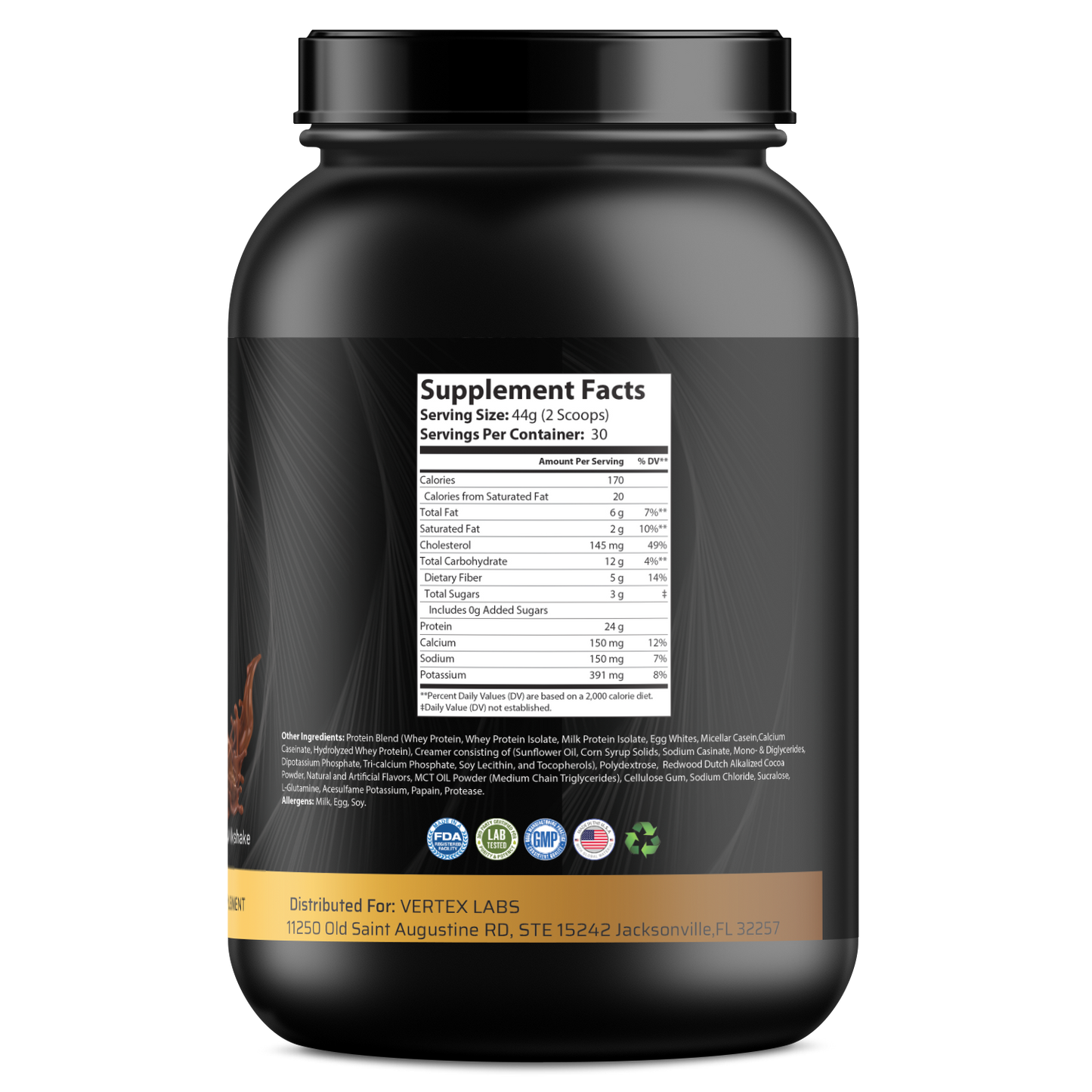 Granite Whey Meal Replacement Protein - Chocolate Milkshake (3lb)