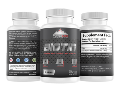 Biotin - Hair, Skin & Nail Support