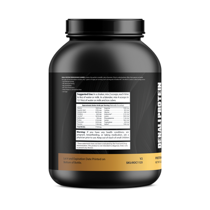 Denali Protein Premium Mass Gainer – Vanilla Milkshake Low Sugar (6lb)