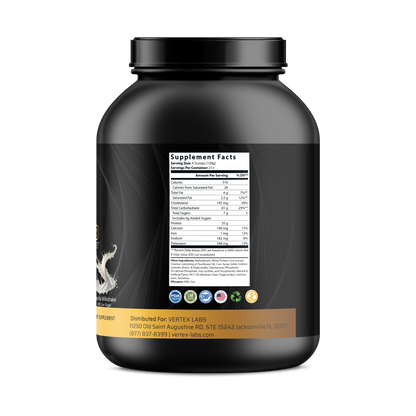 Denali Protein Premium Mass Gainer – Vanilla Milkshake Low Sugar (6lb)