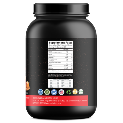 Granite Whey - Whey Isolate/Concentrated Blend – Salted Caramel (2lb)