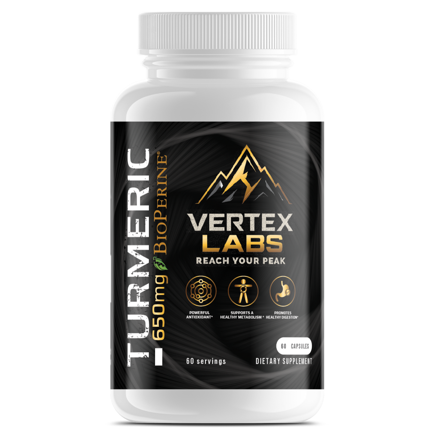 Turmeric - 650mg with BioPerine®