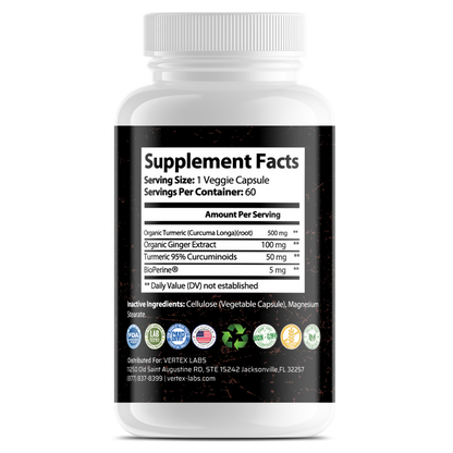 Turmeric with Ginger & BioPerine®