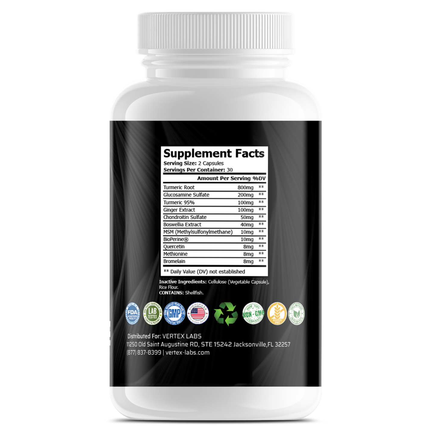Turmeric - Platinum Joint Support Plus with BioPerine®