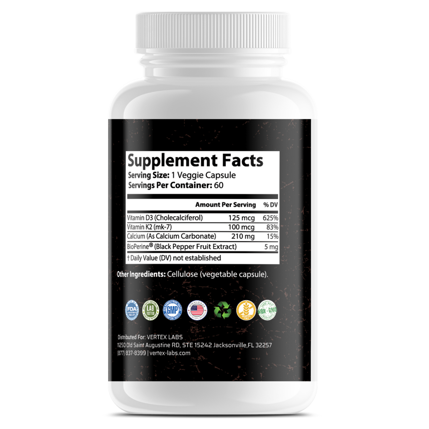 Vitamin Blend - K2 & D3 with Bioperine