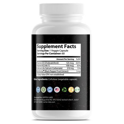 Vitamin Blend - K2 & D3 with Bioperine