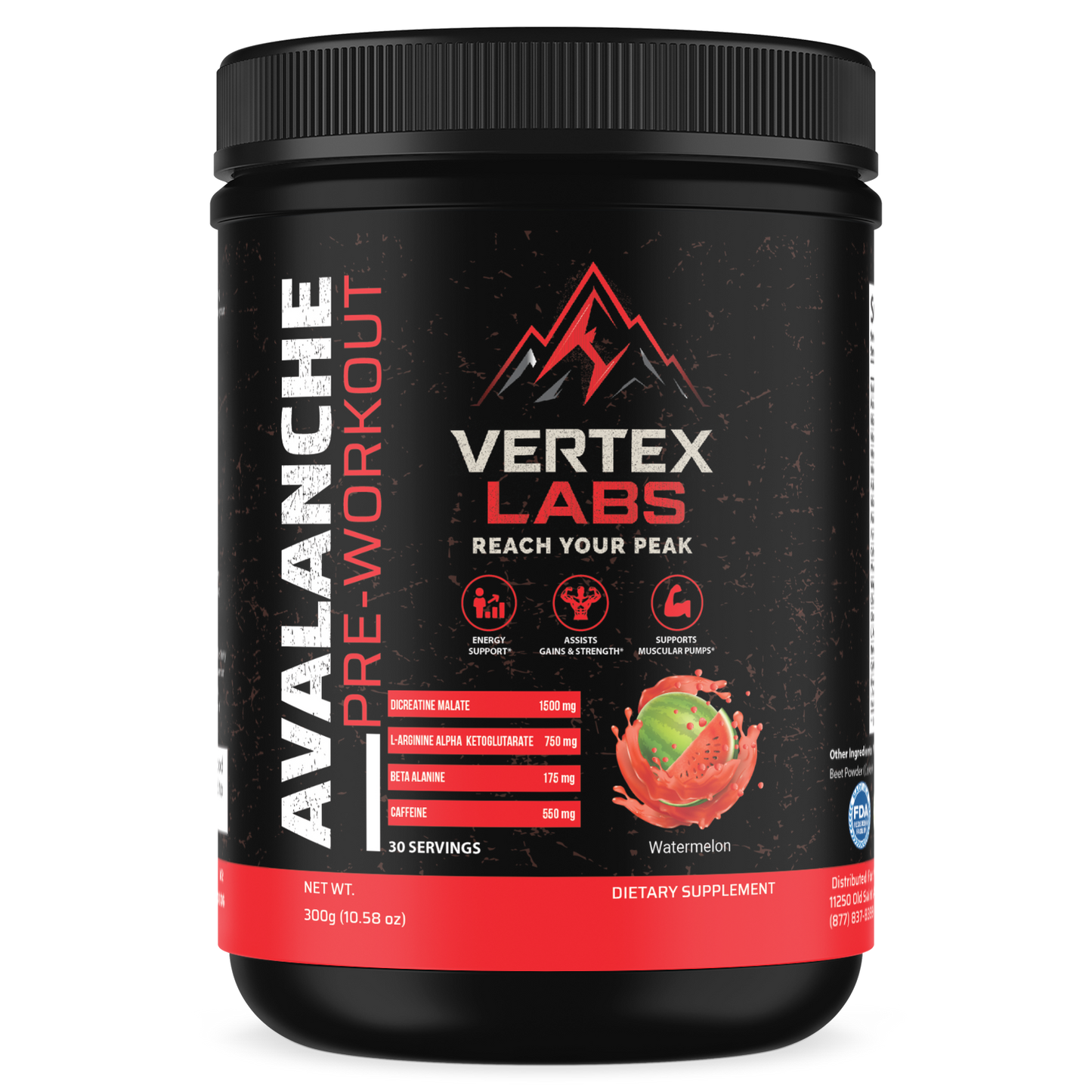 Avalanche - Pre-Workout - Watermelon