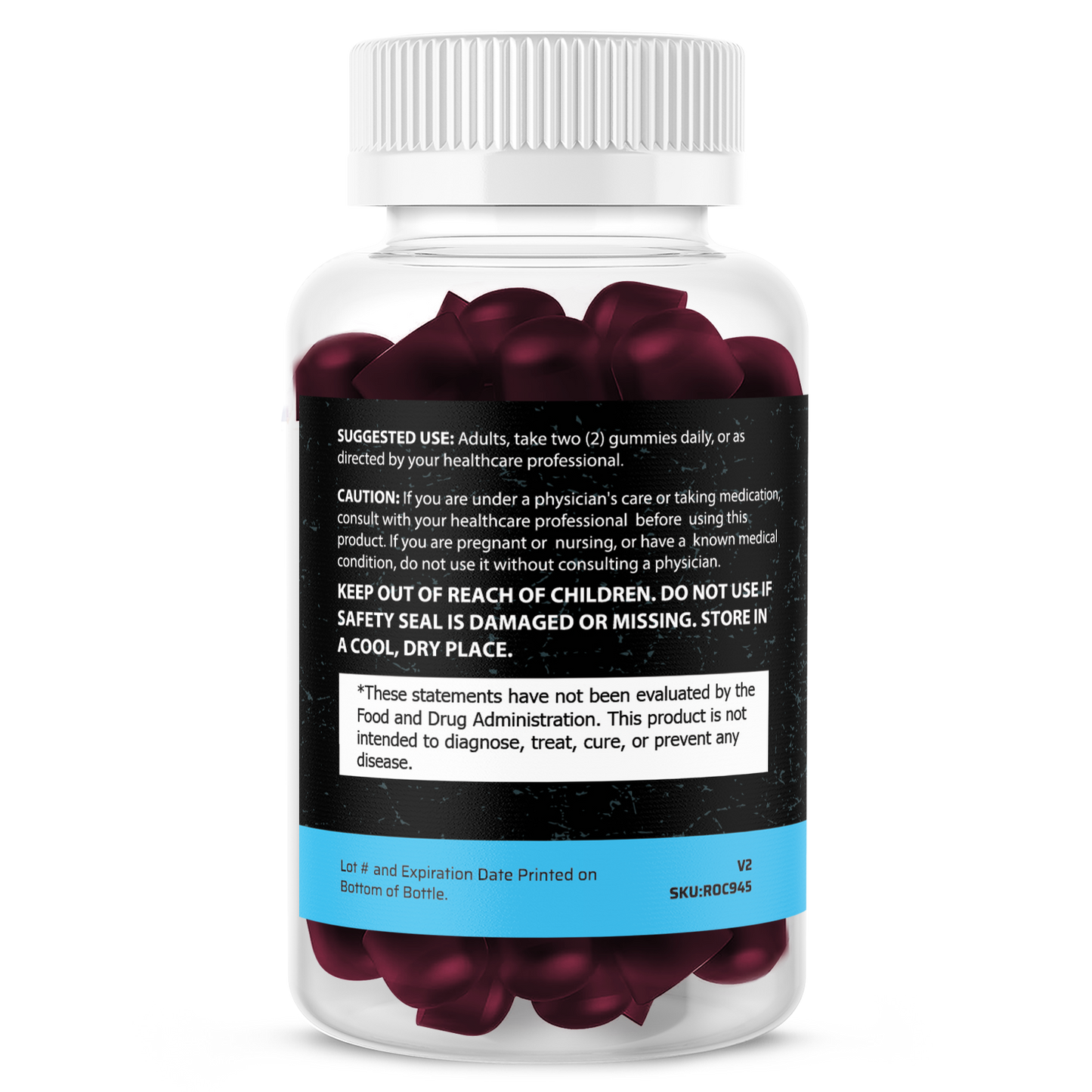 Shilajit with Ashwagandha Gummies - Raspberry Watermelon