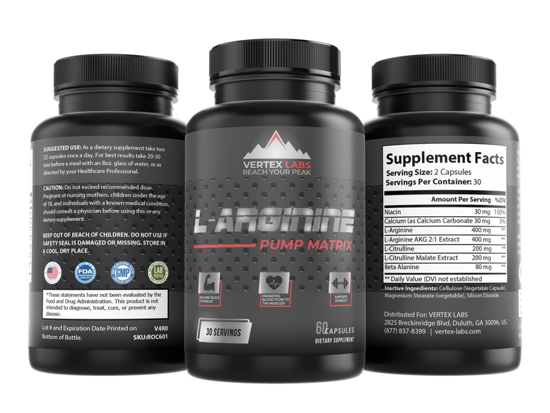 L-Arginine - Pump Matrix