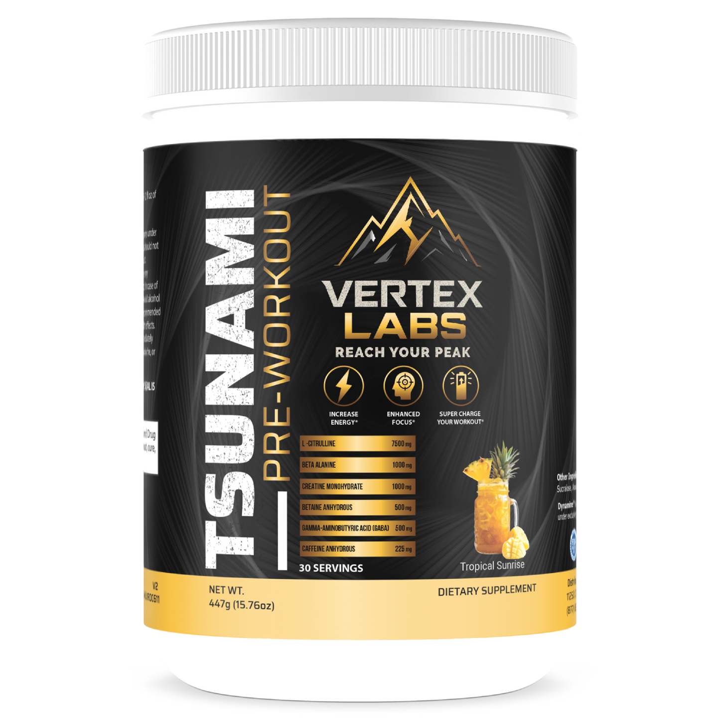 Tsunami - Pre-Workout - Tropical Sunrise