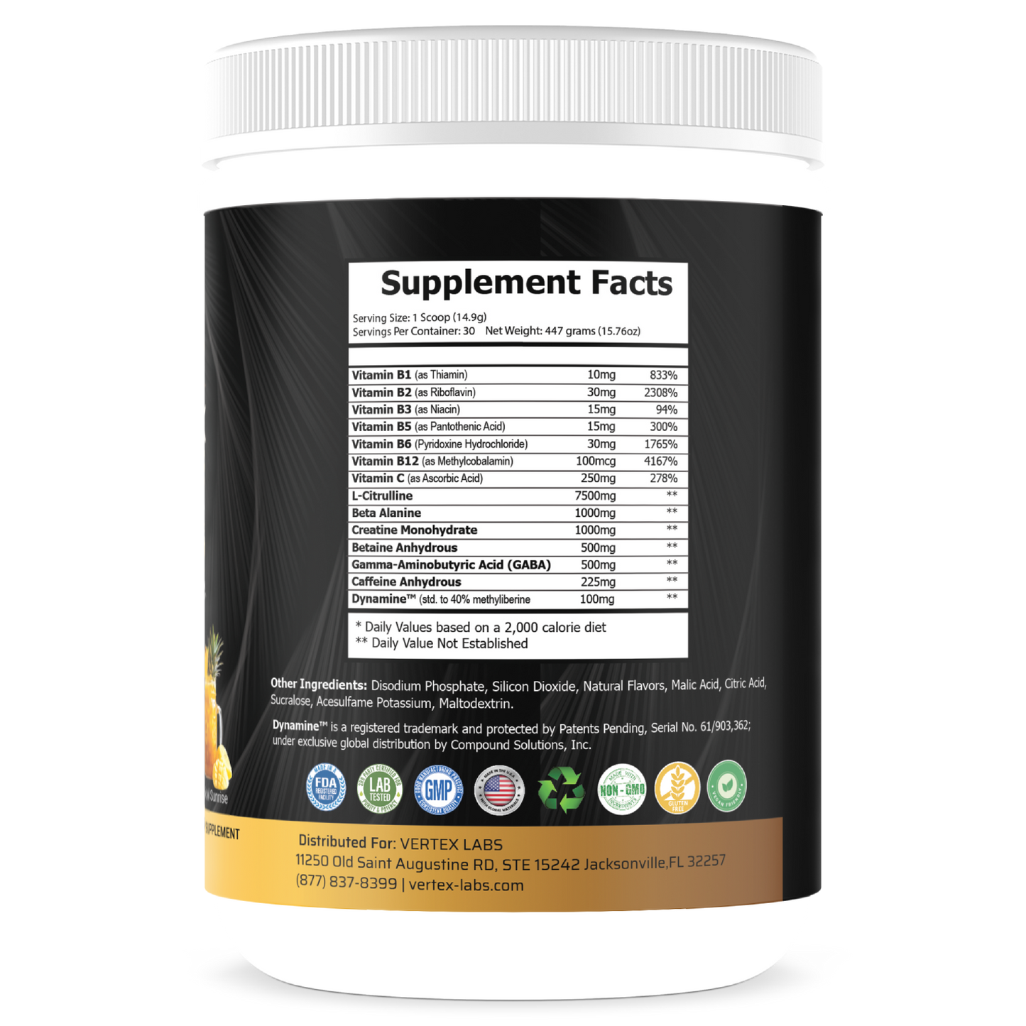 Tsunami - Pre-Workout - Tropical Sunrise