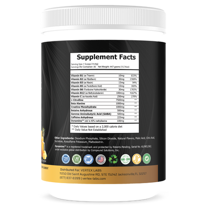 Tsunami - Pre-Workout - Tropical Sunrise