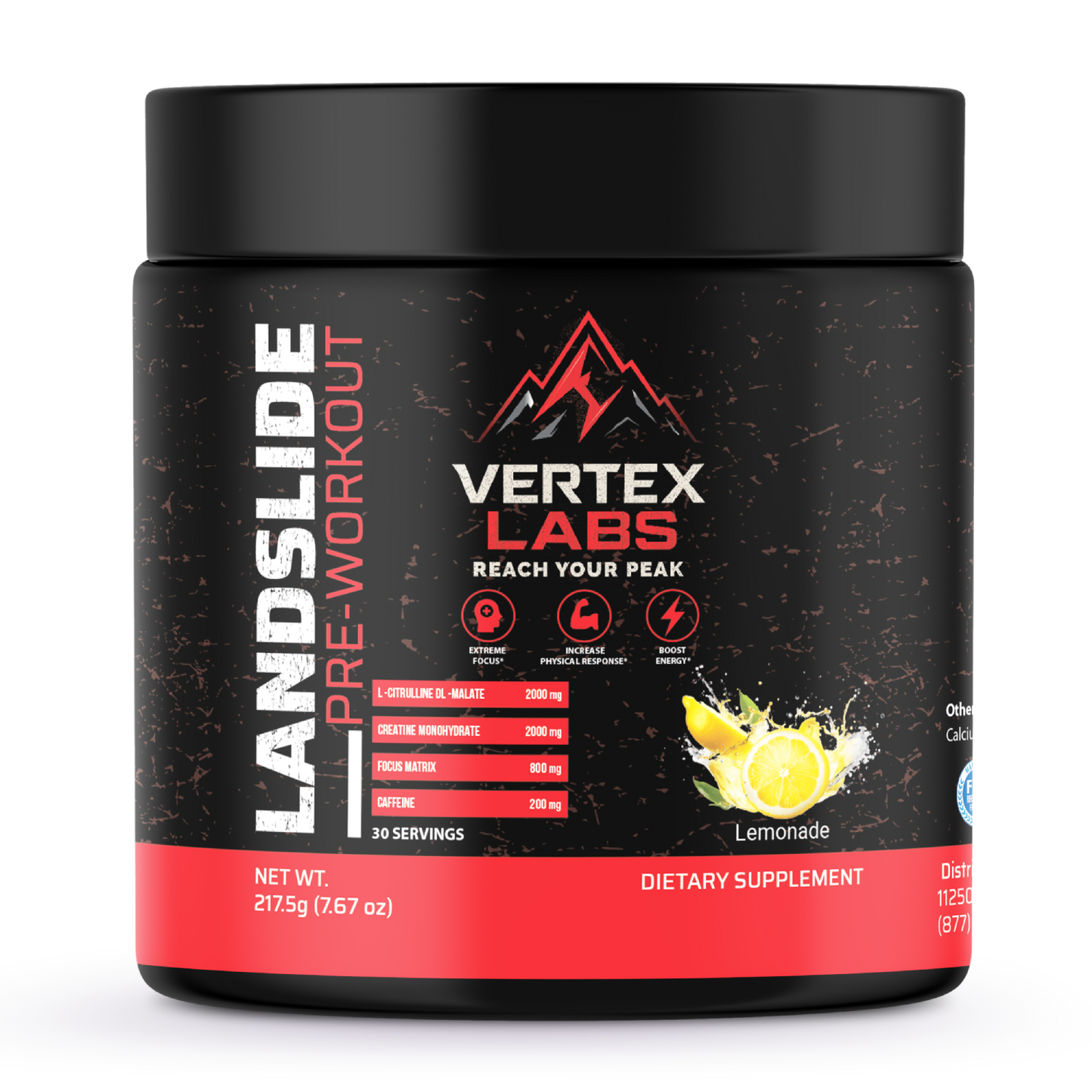 Landslide - Pre-Workout – Lemonade