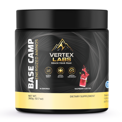 Base Camp Energized Aminos - Raspberry Iced Tea