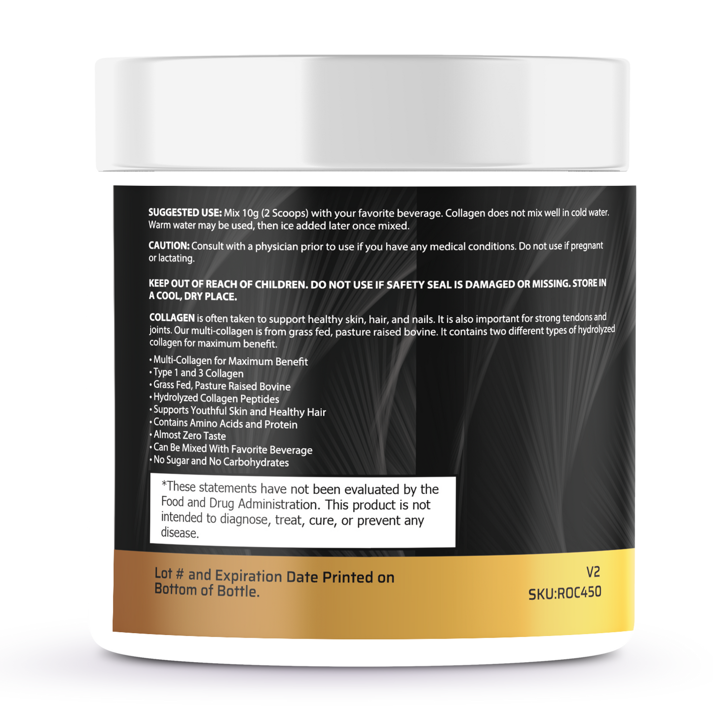 Collagen Type 1 & 3 Grass Fed Hydrolyzed - Unflavored