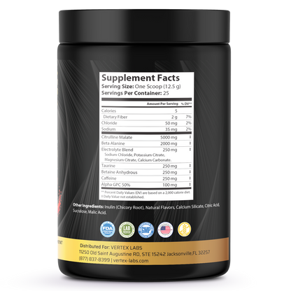 Ridgeline - Pre-Workout with Electrolytes - Blast Off