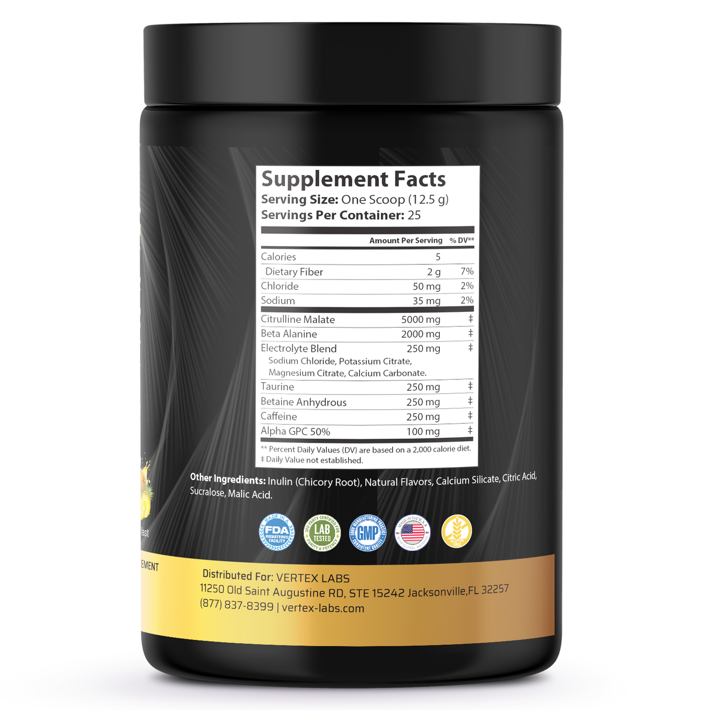 Ridgeline - Pre-Workout with Electrolytes - Citrus Blast