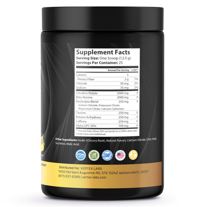 Ridgeline - Pre-Workout with Electrolytes - Citrus Blast