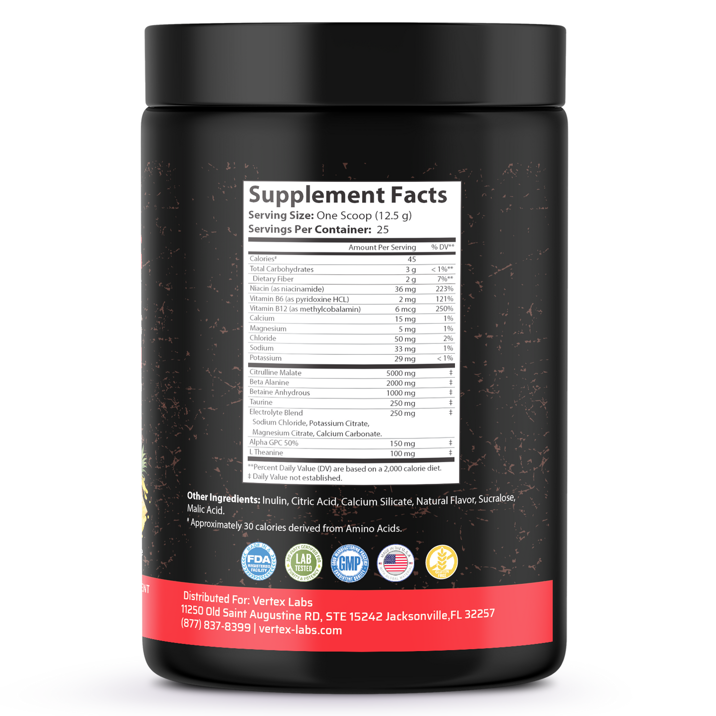 Torrent - Pump Non-Stim Pre-Workout - Pineapple