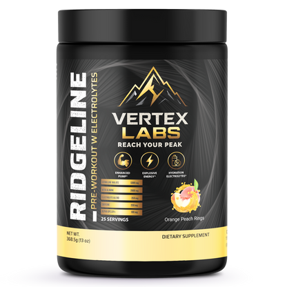 Ridgeline - Pre-Workout with Electrolytes - Georgia Peach Rings