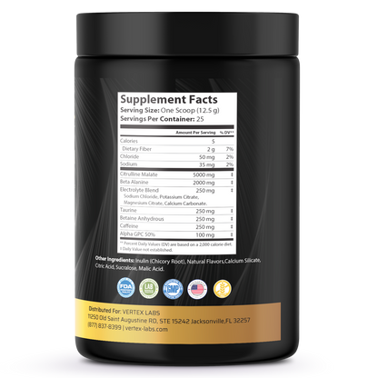 Ridgeline - Pre-Workout with Electrolytes - Georgia Peach Rings