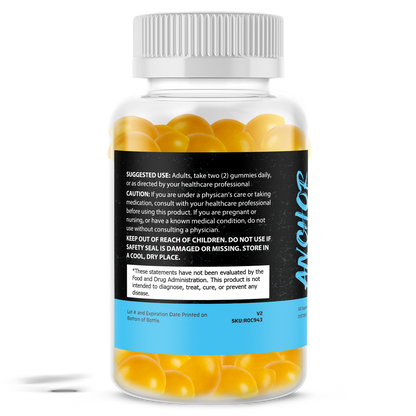 Anchor Creatine 1000mg Gummies - Lemon