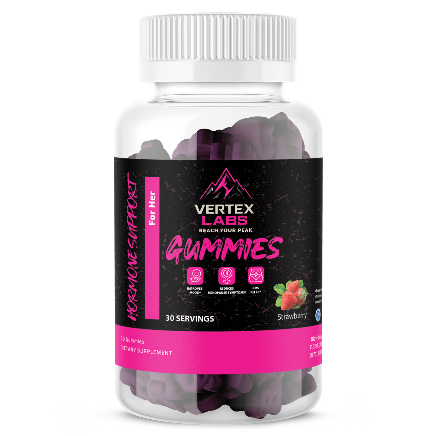 Hormone Support For Her Gummies - Strawberry