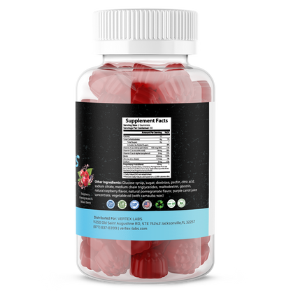 Sunrise Essential Vitamins & Fruit Blend Gummies - Raspberry, Pomegranate & Mixed Berry