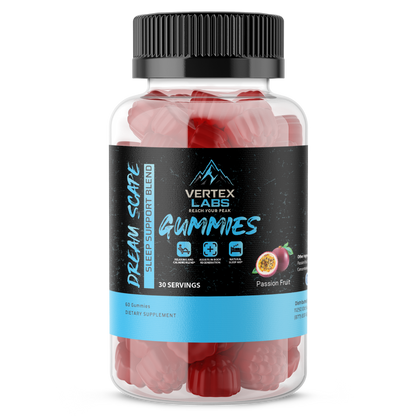 Dreamscape Sleep Support Blend Gummies – Passion Fruit