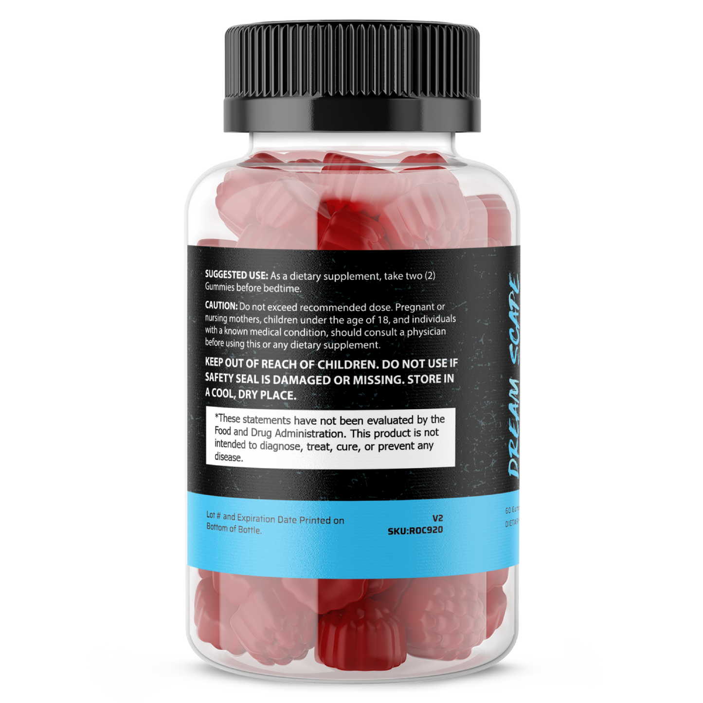 Dreamscape Sleep Support Blend Gummies – Passion Fruit