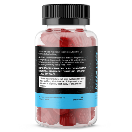 Dreamscape Sleep Support Blend Gummies – Passion Fruit