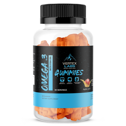 Omega 3 with Fish Oil Gummies - Apple Juice