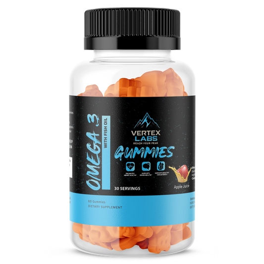 Omega 3 with Fish Oil Gummies - Apple Juice