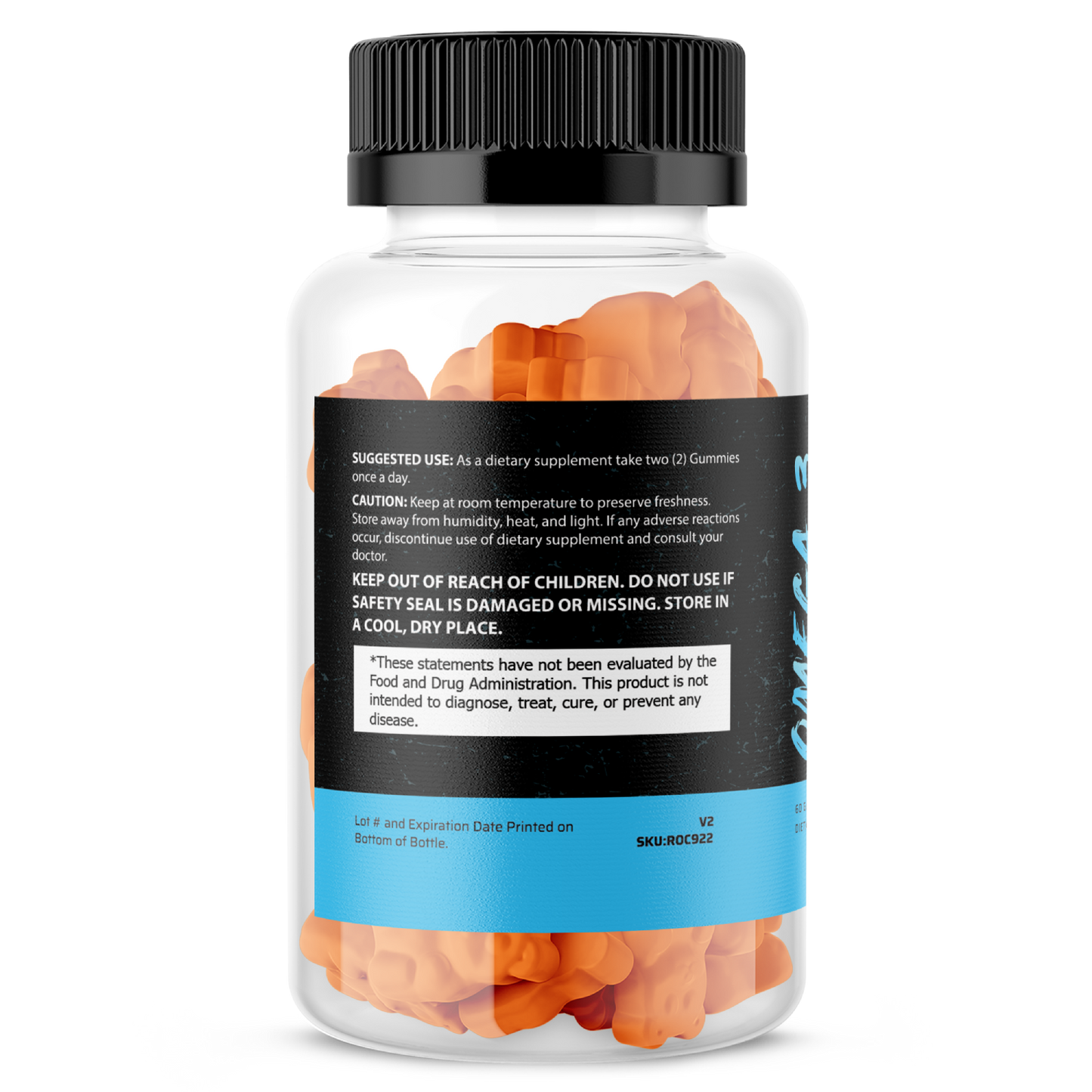 Omega 3 with Fish Oil Gummies - Apple Juice
