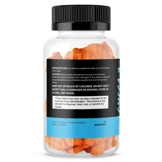 Omega 3 with Fish Oil Gummies - Apple Juice