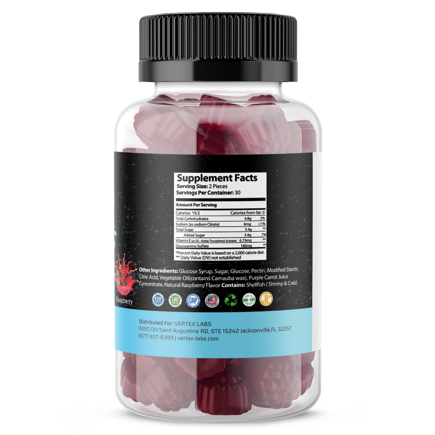 Reflex Joint & Mobility Support Gummies - Raspberry