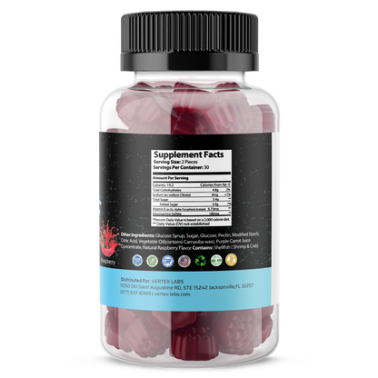 Reflex Joint & Mobility Support Gummies - Raspberry