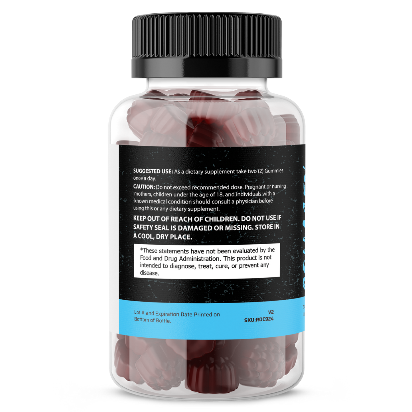 Collagen Hydrolyzed 1000mg Gummies - Orange