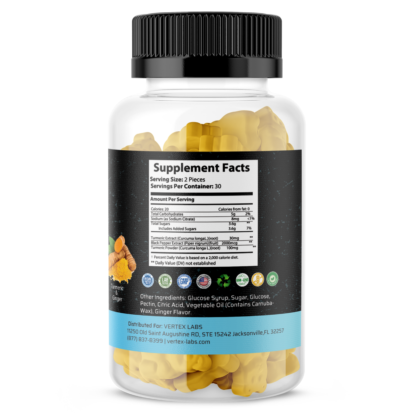 Turmeric Blend Gummies - Turmeric & Ginger