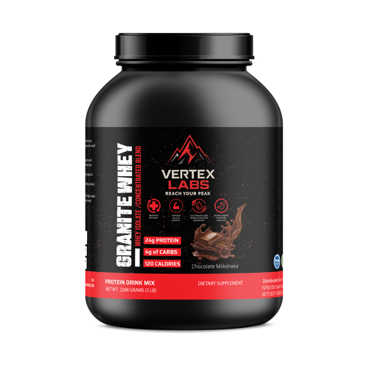 Granite Whey - Whey Isolate/Concentrated Blend – Chocolate Milkshake (5lb)