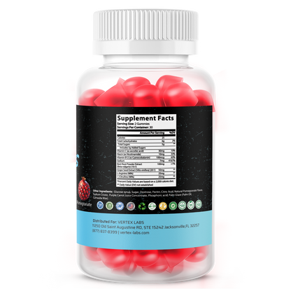 Nitric Oxide Pump Matrix Gummies - Pomegranate