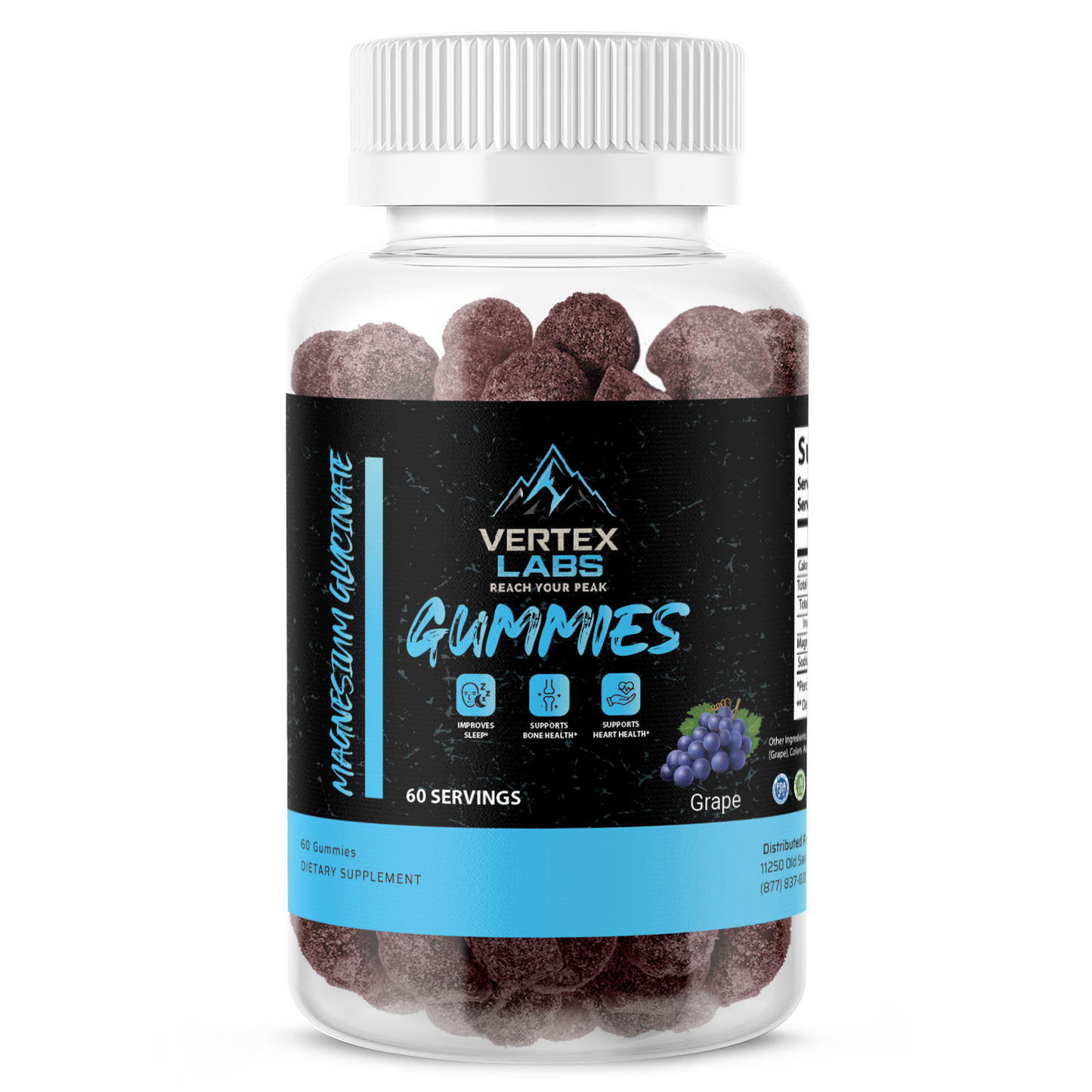 Magnesium Glycinate Gummies - Grape