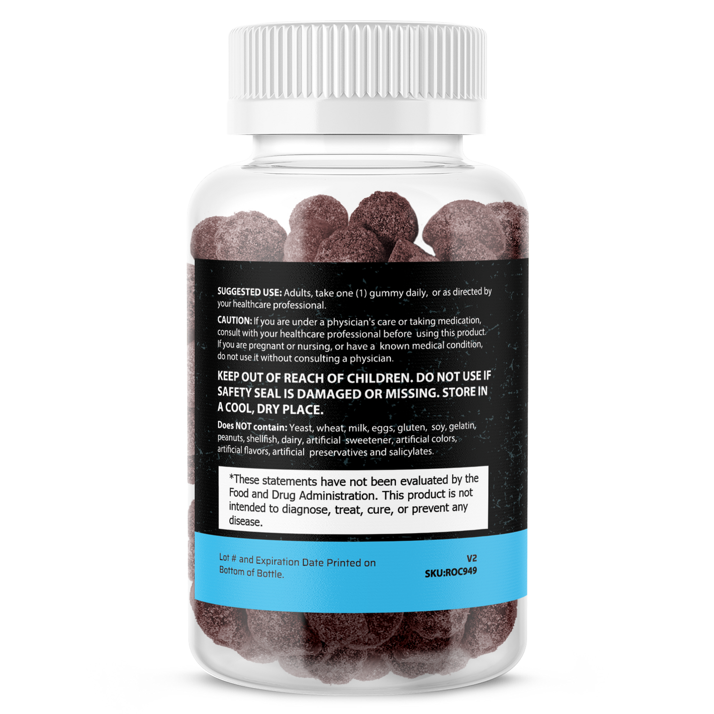 Magnesium Glycinate Gummies - Grape