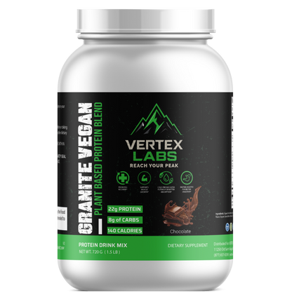 Granite Vegan Plant Based Protein Blend - Chocolate (1.5lb)
