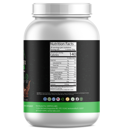Granite Vegan Plant Based Protein Blend - Chocolate (1.5lb)